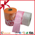 Valentine′s Day Gift Wrapping Printed Polyester Ribbon Roll